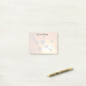 飛行後ノートの熱気球 ポストイット (デスク上)