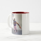 飛行時間の跳躍 ツートーンマグカップ (正面左)