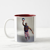 飛行時間の跳躍 ツートーンマグカップ (左)