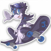 飛行時間。 シール (正面)