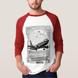 飛行時間：航空史Tシャツ Tシャツ