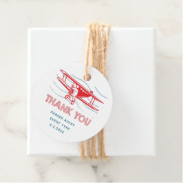 飛行機ありがとう フェイバータグ