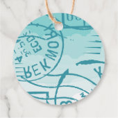 飛行機ありがとう フェイバータグ (裏面)