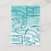 飛行機おむつラッフルチケット エンクロージャーカード (裏面)