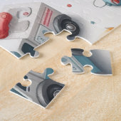 飛行機おもちゃボーイジグソーパズル ジグソーパズル (側面)