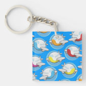 飛行機おもちゃ キーホルダー (正面)