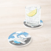 飛行機おもちゃ コースター (側面)