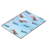 飛行機おもちゃ ノートブック (左側)