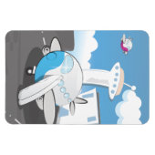 飛行機おもちゃ マグネット (横)