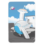 飛行機おもちゃ マグネット (縦)