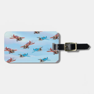 飛行機おもちゃ ラゲッジタグ