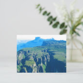 飛行機からのベネズエラの風景ファインアート ポストカード (スタンド正面)