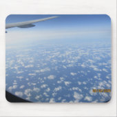 飛行機からの景色 マウスパッド (正面)