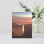 飛行機からの空8 ポストカード (スタンド正面)