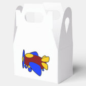 飛行機かわいいカラフル漫画キッズ飛行機 フェイバーボックス (オープン)