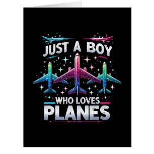 飛行機が大好きな少年