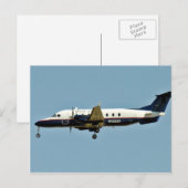 飛行機が空を轟く ポストカード (正面/裏面)