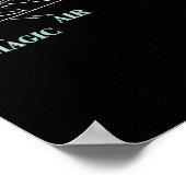 飛行機が航空宇宙エンジニおもしろいアのパイロットギフトを飛ばす方法 ポスター (角)