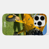 飛行機と猫の写真 航空モノグラム スタイリッシュ Case-Mate iPhoneケース (裏面 (横))