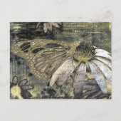 飛行機に乗る ポストカード (正面)