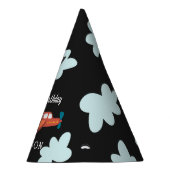 飛行機のおもしろいのパーソナライズなパーティーの帽子 パーティーハット (右)