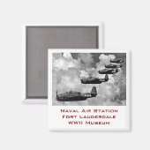 飛行機のエシェロン マグネット (正面/裏面)