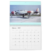 飛行機のカスタムによって印刷されるカレンダー カレンダー (2月 2027)