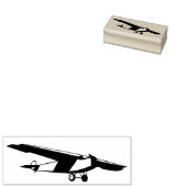 飛行機のゴム印 ラバースタンプ (押印)