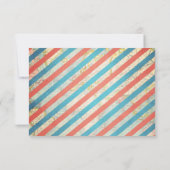 飛行機のサンキューカードのヴィンテージの飛行機のシャワー サンキューカード (裏面)