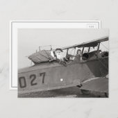 飛行機のサンタ, 1921 シーズンポストカード (正面/裏面)