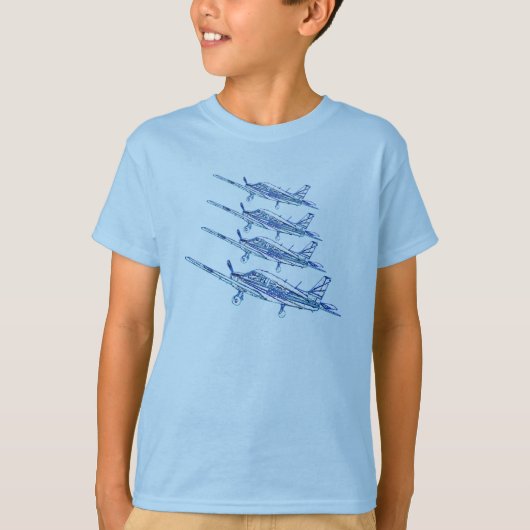 飛行機のシャツ… Tシャツ (正面)