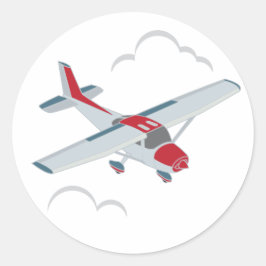 飛行機のシール ラウンドシール