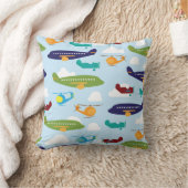 飛行機のテーマは部屋の装飾の装飾用クッションをからかいます クッション (ブランケット)