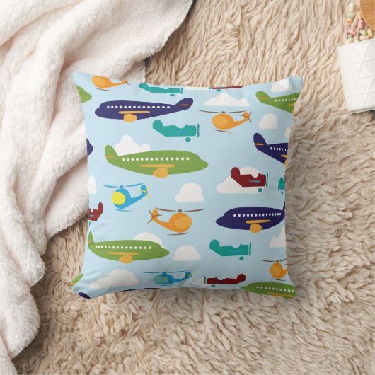 飛行機のテーマは部屋の装飾の装飾用クッションをからかいます クッション (ブランケット)
