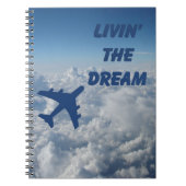 飛行機のノート ノートブック (正面)