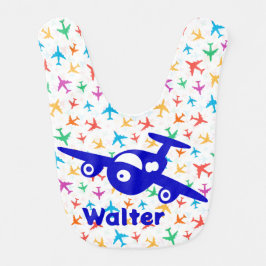 飛行機のパーソナライズ ベビービブ
