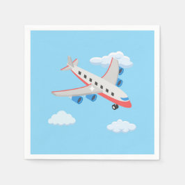 飛行機のパーティー収集！ スタンダードカクテルナプキン