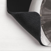 飛行機のプロペラのクローズアップ マウスパッド (コーナー)