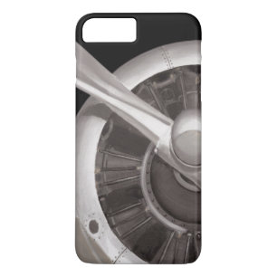 飛行機のプロペラのクローズアップ iPhone 8 PLUS/7 PLUSケース