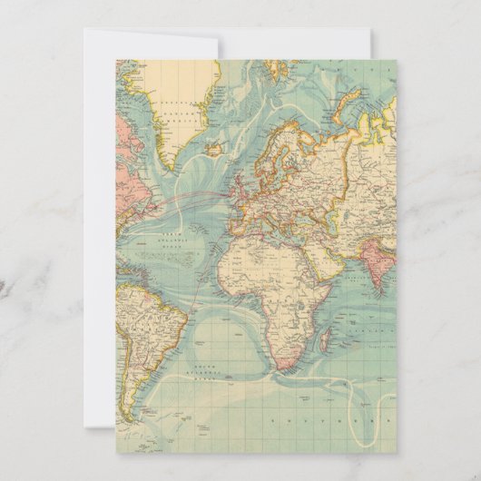 飛行機のベビーシャワーの招待状旅行冒険 招待状 (裏面)