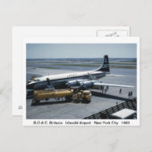 飛行機のポストカード ポストカード (正面/裏面)