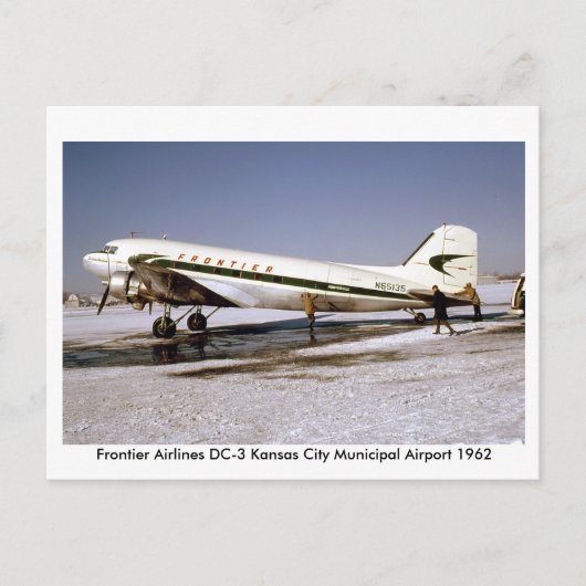 飛行機のポストカード ポストカード (正面)