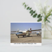 飛行機のポストカード ポストカード (スタンド正面)