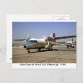 飛行機のポストカード ポストカード (正面/裏面)