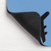 飛行機のマウスパッド マウスパッド (コーナー)