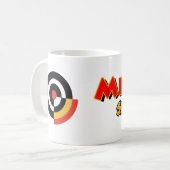 飛行機のマグカップ コーヒーマグカップ (正面左)