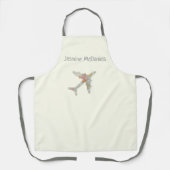 飛行機のワールドマップ名前をカスタムする エプロン (正面)