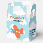 飛行機の優先ボックス（青とオレンジ） フェイバーボックス (オープン)