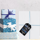 飛行機の写真、ラブワード、シンプル航空 ギフトタグ