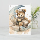 飛行機の出産に際してのテディベアの発表 (スタンド正面)